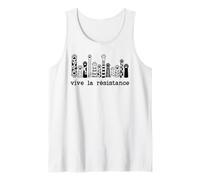 Vive La Resistance Protest Sign,Resist Cat Paw Womens Rights Tank Top