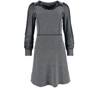 Vive Maria Cottage Girl Dress Kurzes Kleid schwarz grau in L
