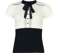 Vive Maria French Love T-Shirt schwarz altweiß in L