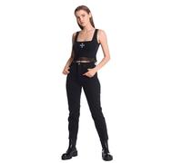 Vive Maria Lace Vamp Bustier Top schwarz in XS