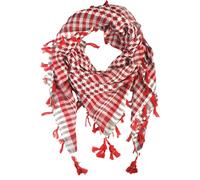 VIVIAN & VINCENT Shemagh Taktischer Wüstenschal Keffiyeh Schal für Männer und Frauen, Koralle