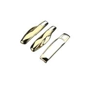 Viviance 3Pcs Abs Remote Key Case Shell Covers Set Für Porsche - Das Gold