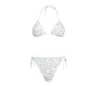 Vivienne-Print Women Bikini Aqua Grey 36 Damen