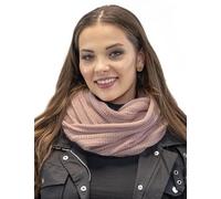 VIVISENCE Damen Winter Loop Schal Aus Modischer Gemütlich Wärmendem Garn Doppelt Um Den Hals Tragbar Kalte Wintertage Frauen Elegante Und Sportliche Outfits Winter Herbst Modell 7019S