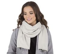 VIVISENCE Damen Winter Schal Aus Modischer Gemütlich Wärmendem Garn Mit Dekorativer Bindung Für Kalte Wintertage Frauen Elegante Und Sportliche Outfits Winter Herbst Modell 7102, Beige,Einheitsgröße