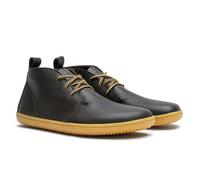 VIVOBAREFOOT Gobi IV Mens Barefoot Shoe | Leather, Lightweight & Puncture Resistant | Wide Fit Grounding Shoes | Bracken