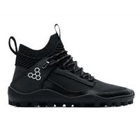 VIVOBAREFOOT Magna Lite WR SG Mens Barefoot Hiking Boots | Waterproof, Lightweight & Puncture Resistant | All Weather & Terrains | Wide Fit Grounding Shoes | Obsidian