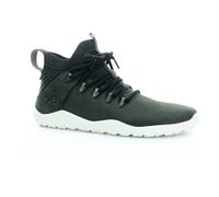 Vivobarefoot magna trail l fg obsidian / white leather barfuß-wanderschuhe