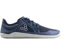 VIVOBAREFOOT Primus LITE IV Mens Midnight (309253-03) Herren-Barefoot-Schuhe, dunkelblau, atmungsaktive Outdoor-Schnürschuhe, flach bis zum Knöchel, Mesh, GR 44 EU