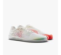 Vivobarefoot Primus Flow Mens - Bright White & Neon Orange 45