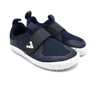 Vivobarefoot Primus Sport III - Vorschule Vegan Minimalistische Schuhe mit Barfußsohle, Eclipse, 11 Wide Little Kid