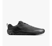 VIVOBAREFOOT Primus Trail Flow Herren-Laufschuhe, Wildleder und Textil, Flacher Absatz, Gummisohle, Low-Top (Dark Shadow, EU Schuhgrößensystem, Erwachsene, Herren, Numerisch, M, 40)