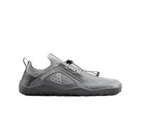 VIVOBAREFOOT Primus Trail Knit FG Mens | Barefoot Trainers | Ultra-Lightweight Shoe | Build Strength, Balance & Mobility | Wide Fit Grounding Shoes | Flexible | Ultimate Gray