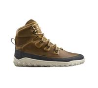 VIVOBAREFOOT Tracker Textile AT Mens Barefoot Hiking Boots | Waterproof, Lightweight & Puncture Resistant | All Weather & Terrains | Wide Fit Grounding Shoes | Tan