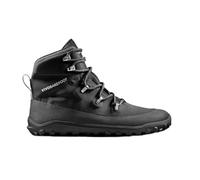 VIVOBAREFOOT Tracker Textile AT Mens Barefoot Hiking Boots | Waterproof, Lightweight & Puncture Resistant | All Weather & Terrains | Wide Fit Grounding Shoes | Obsidian