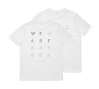 VivobarefootDamen/Herren/UnisexHuman Nature T-Shirt Mweiß M weiß