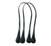 VIXDA 2 Stück 85 cm Flache Griffe aus Superfaser-Leder, Trageriemen für Classic Mini O Bag Obag Silikon-Zubehör, Umhängetasche