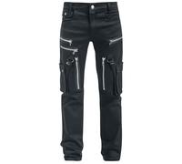 Vixxsin Andre Pants Stoffhose schwarz in W32L34