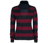Vixxsin Annabella Top Frauen Strickpullover rot/schwarz XL 100% Polyacryl Basics, Rockwear