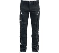 Vixxsin Carsten Pant Stoffhose schwarz in W33L34