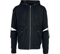 Vixxsin Rafe Hood Mens Black Kapuzenjacke schwarz in M