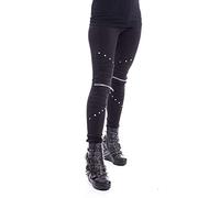 Vixxsin Wind Frauen Leggings schwarz M 95% Baumwolle, 5% Elasthan Gothic, Rockwear, Steampunk