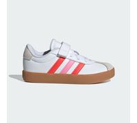 Adidas Unisex Kinder VL Court Shoes, FTWR White/Bright red/Bliss pink, 32 EU