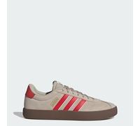 Sneaker ADIDAS SPORTSWEAR "VL COURT 3.0", Gr. 39, wonder beige, better scarlet, core weiß, Leder, Synthetik, sportlich, Schuhe, inspiriert vom Design des adidas samba (38815713-39) wonder beige, bette
