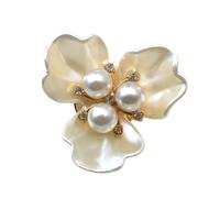 VlHpnpe Manschettenknöpfe mit Blumenblütenmotiv, mit Perlen verziert, für Männer und Frauen, Uniform, Kleid, Hemd, lässiges Outfit, Dekoration, Perlen, Hemd, Zubehör