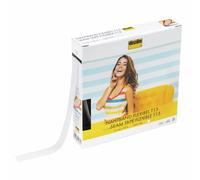 Vlieseline 231051 Nahtband, Plastic, Weiss, 50 Meter Länge x 15 mm Dicke