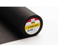 Vlieseline Bügelvlies Stoff Meterware H250 schwarz 90 cm
