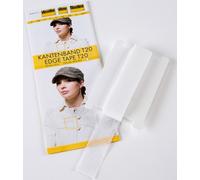 Vlieseline - Kantenband T20 (20 mm x 5 m/ weiß /grafit)