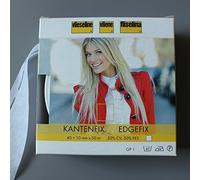 Vlieseline Kantenfix Stanzband 5 cm breit, weiß, Meterware per 5 m