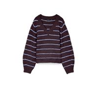 VMAWESOME SHINE LS V-NCK STRIPE PUL S