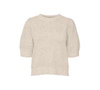 VERO MODA Damen VMDOFFY 2/4 O-Neck Pullover GA NOOS Strickpullover, Birch/Detail:Melange, XSW / 30L