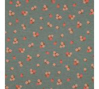 VmG-Store Jersey Stoffe Meterware zum Nähen Baumwolljersey Nähstoff Kinderstoff 140 cm breit III (Flower Melange Jb048)