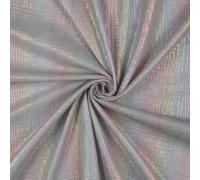 VmG-Store Musselin Stoff 135cm Breite Double Gauze Meterware ab 0,5m Länge zum Nähen Baumwollstoff Muster Bunt Öko-Tex zertifiziert für Babys Kinder (M007 Glitzer Rainbow)