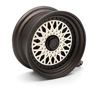 VmG-Store Speichenfelge Schlüsselanhänger massiv Auto Felgen Design Anhänger für Männer Motorsport Fans Geschenkidee (Silber/Schwarz S030)
