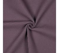 VmG-Store Waffelpique Meterware 40 Farben Waffel Stoff 100% Baumwollstoff Tex Standard 100 (057 | Mulberry, 200 x 150cm)