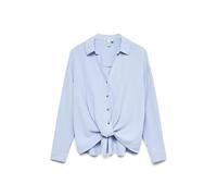Vero Moda Langarmhemd Izzy mit Details Brunnera Blue Gr. L