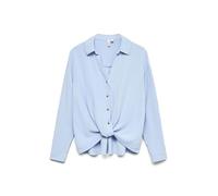 Vero Moda Shirt Vmizzy LS Detail WVN brunnera blue Größe M