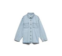 Vmjane Ls Oversize Denim Shirt