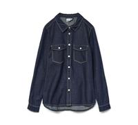 Vmjennie Ls Denim Shirt Mix Ga Noos