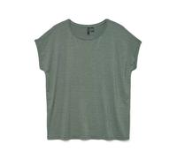 VMLAVA GLITTER SS TOP STRIPE LX JRS XS