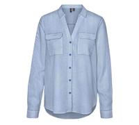 VMLINN LINEN BUMPY LS SHIRT WVN NOOS
