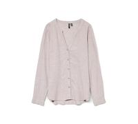 Vero Moda Linn Langarmhemd (Herstellerartikelnummer: 10323030-MoonRock/Melange-M)