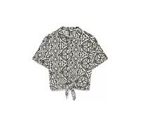VERO MODA - VMMENNY TIE SS SHIRT WVN BOO Birch - Gr. - S