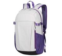 Vmokki Tagesrucksack Damen Herren, Rucksack Wandern Schule Reise Uni, Daypack Schulrucksack Rückenbelüftung Wasserdicht Leicht 20L (Lila)