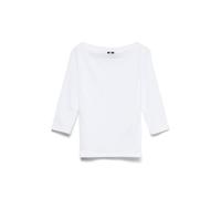 Vero Moda Damen T-Shirt VMPANDA - Modal Stretch 3/4-Arm U-Boot-Ausschnitt Regular Fit