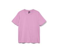 Vero Moda T-Shirt VMPAULINA SS GA JRS NOOS – 100% Baumwolle, Rundhals, Bonbon, Gr. M